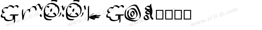 Greek God字体转换
